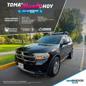 DODGE DURANGO CREW/AWD 2012